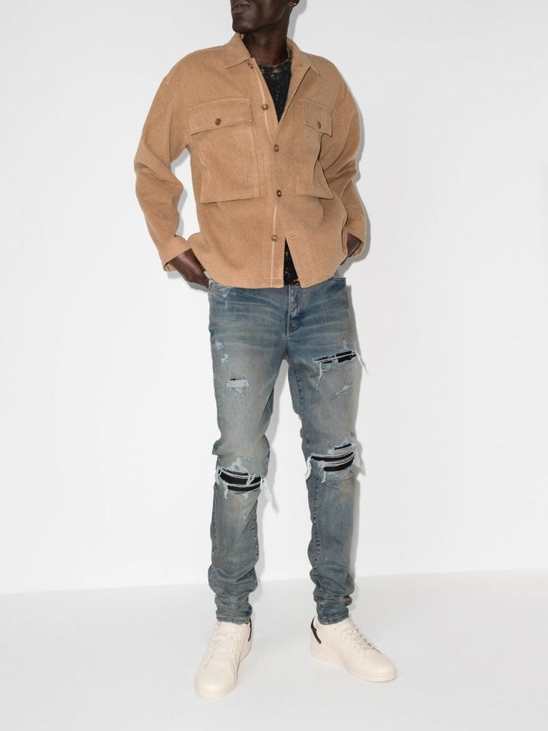 Blue Mx1 Skinny Jeans