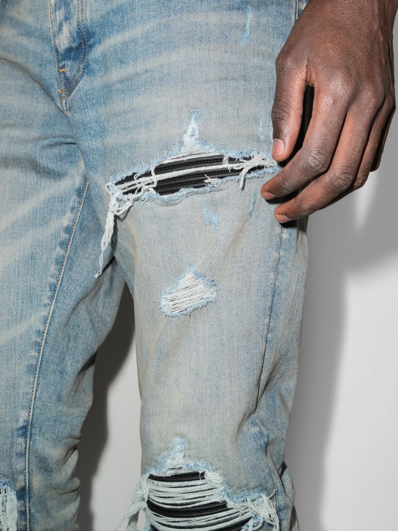 Blue Mx1 Skinny Jeans