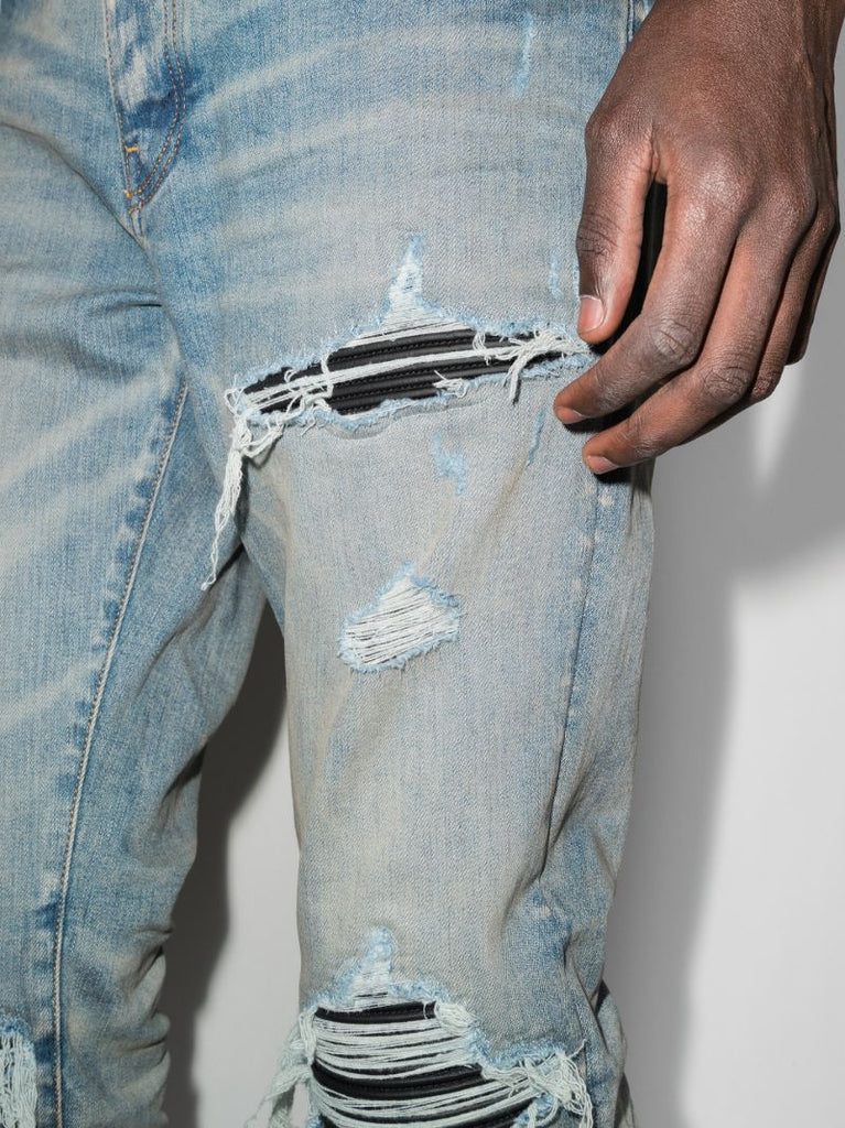 Blue Mx1 Skinny Jeans