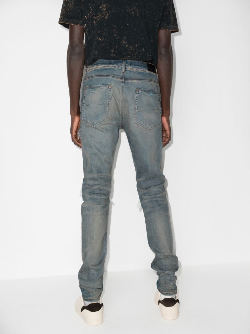 Blue Mx1 Skinny Jeans