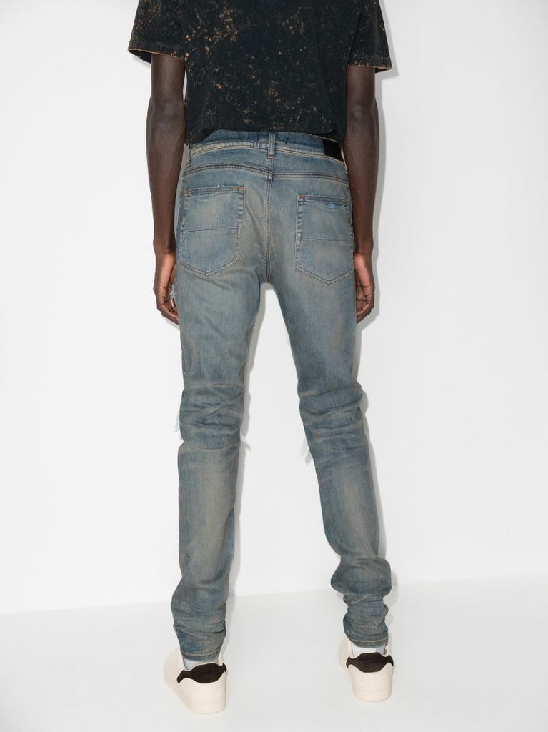Blue Mx1 Skinny Jeans