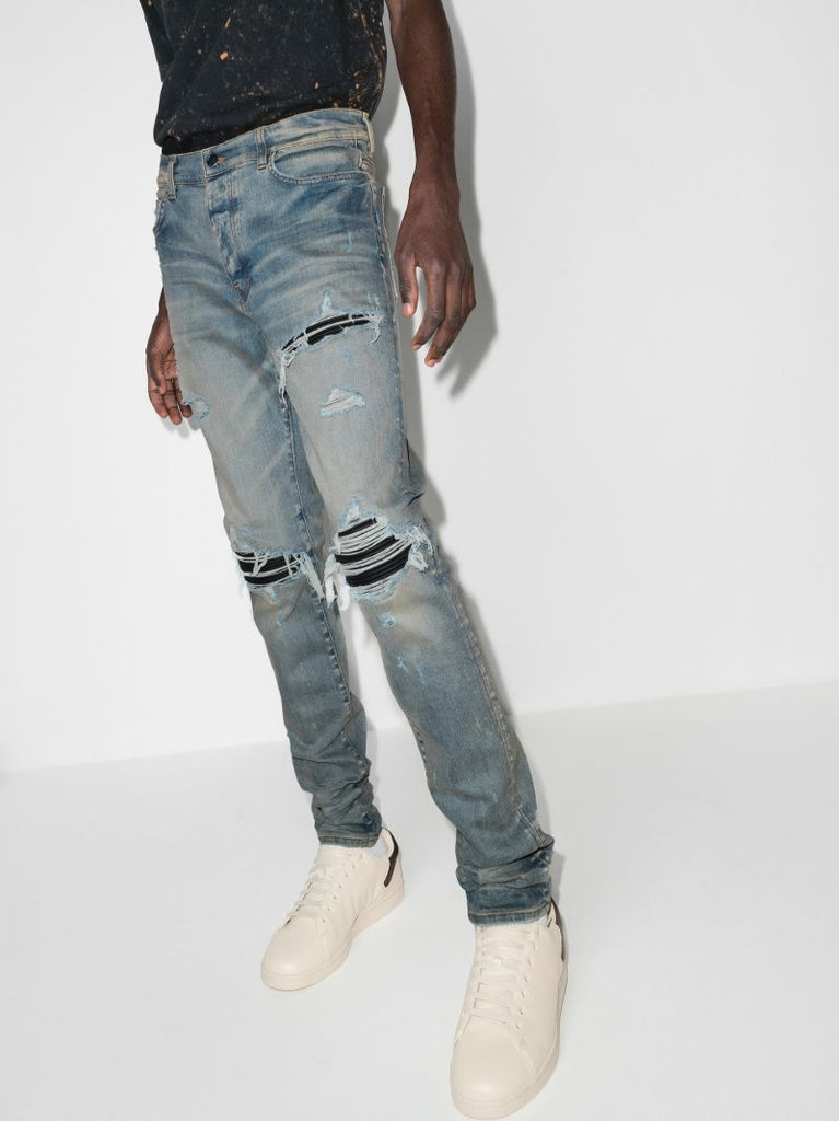 Blue Mx1 Skinny Jeans