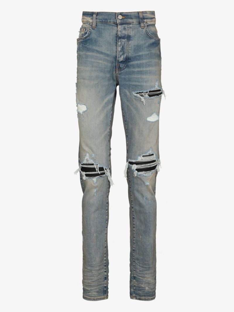 Blue Mx1 Skinny Jeans