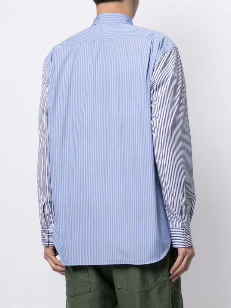 Blue Striped Cotton Shirt