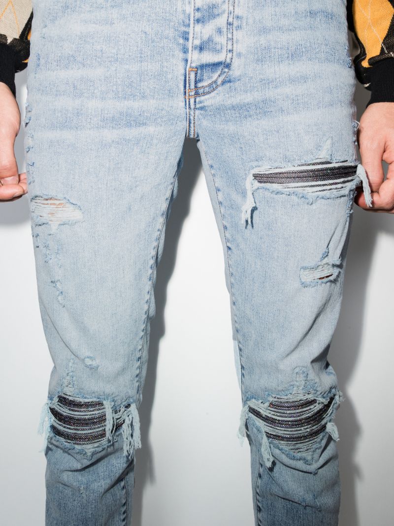 Mx1 Iridescent Skinny Jeans