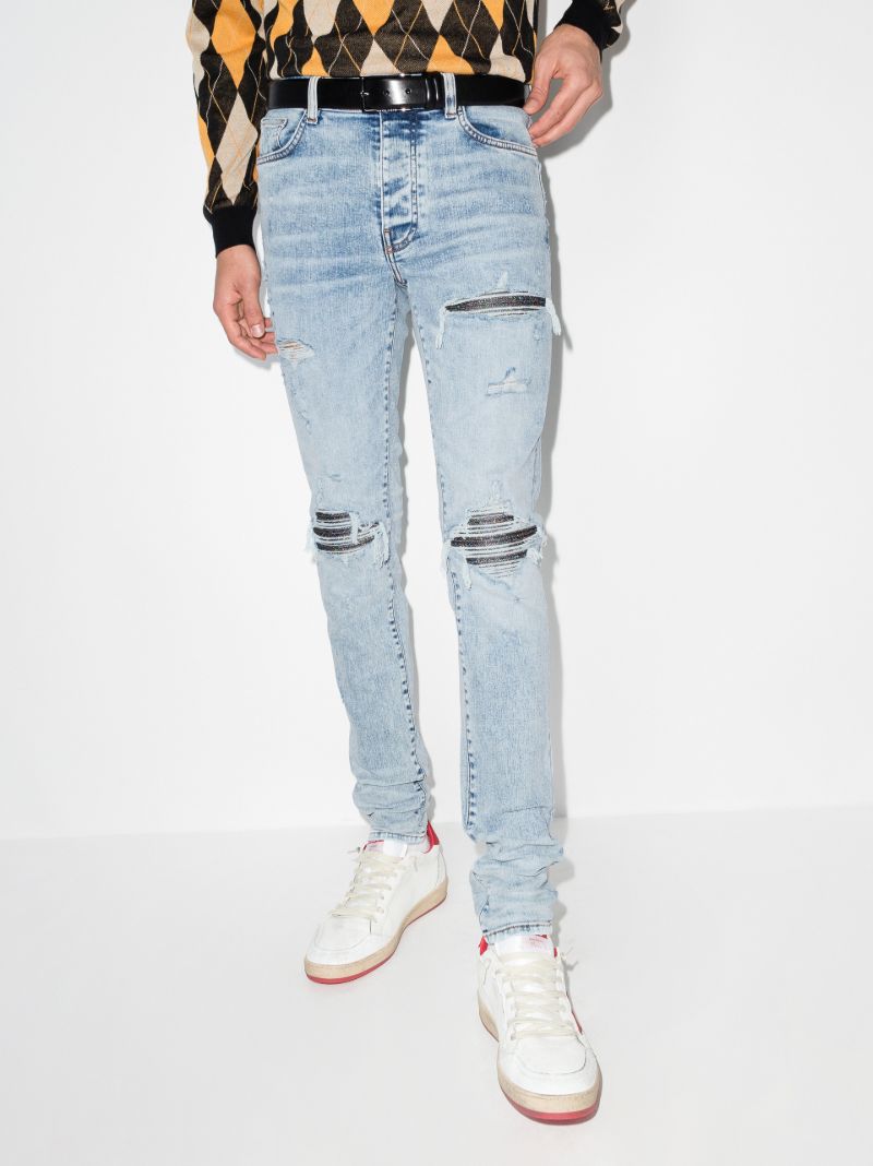 Mx1 Iridescent Skinny Jeans