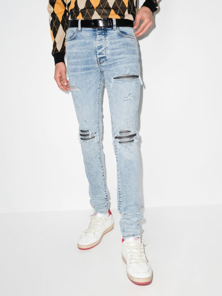 Mx1 Iridescent Skinny Jeans