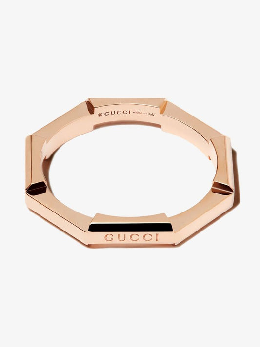 18k Rose Gold Link to Love Ring