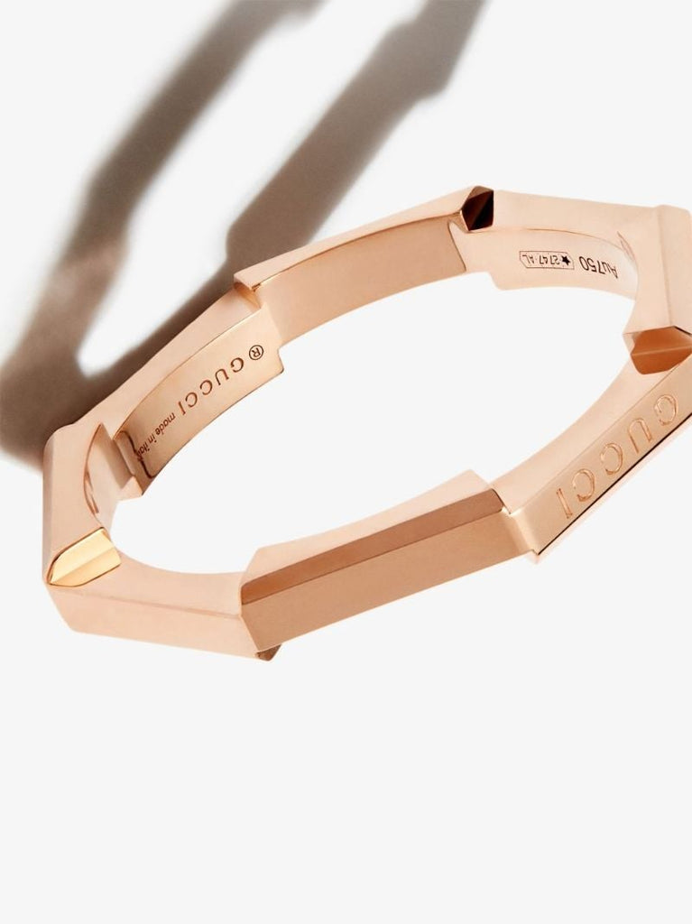 18k Rose Gold Link to Love Ring