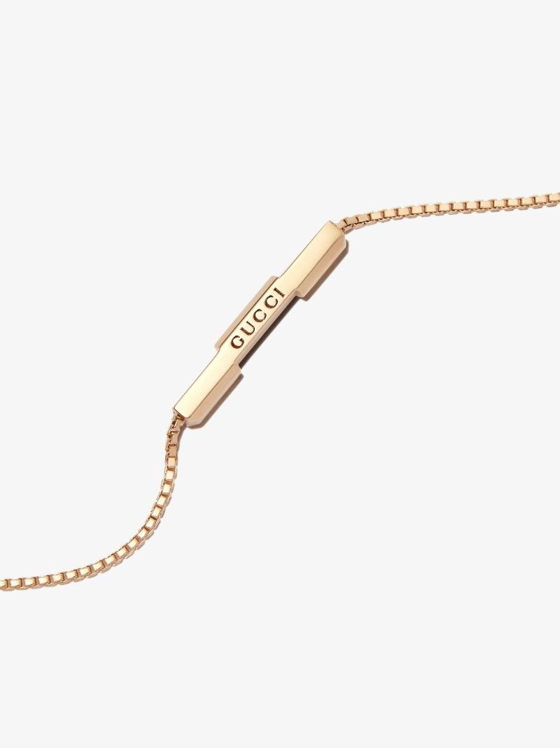18k Yellow Gold Link to Love Necklace