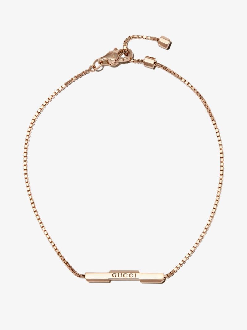 18k Yellow Gold Link to Love Necklace