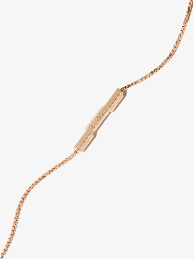 18k Rose Gold Link to Love Bracelet