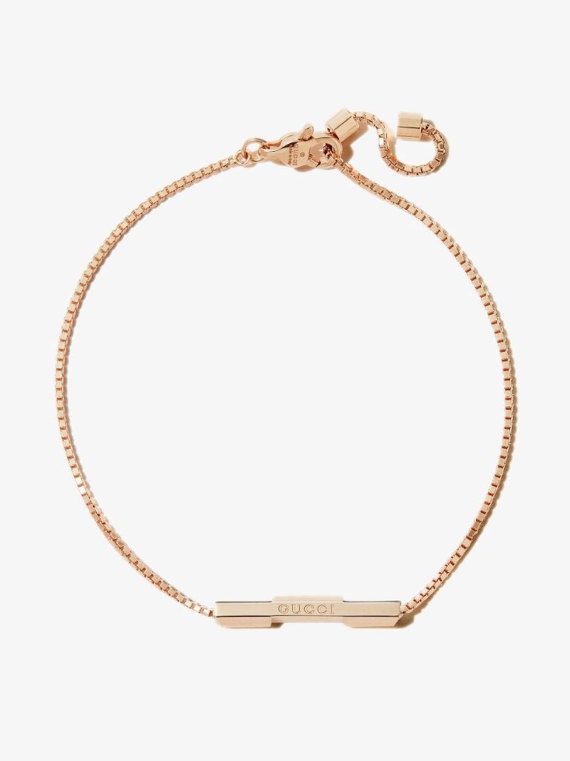 18k Rose Gold Link to Love Bracelet