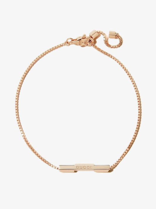 18k Rose Gold Link to Love Bracelet