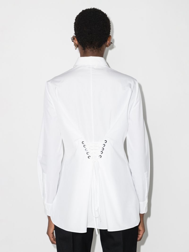 Corseted Cotton Shirt