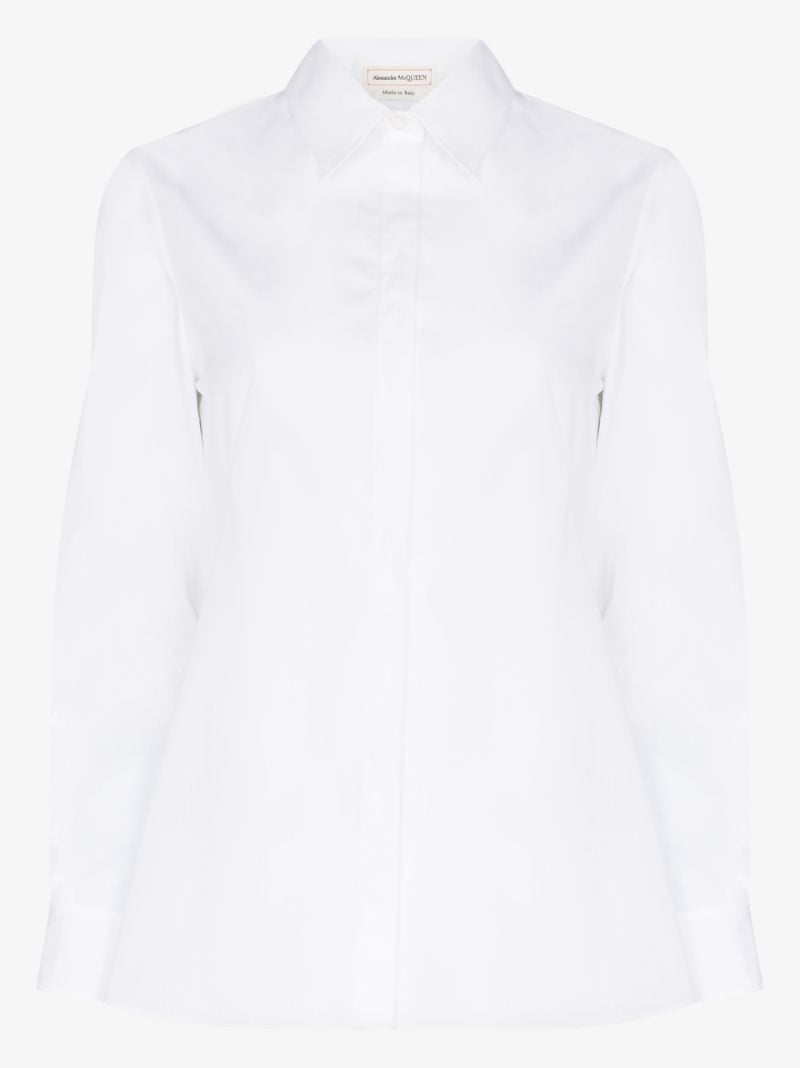 Corseted Cotton Shirt