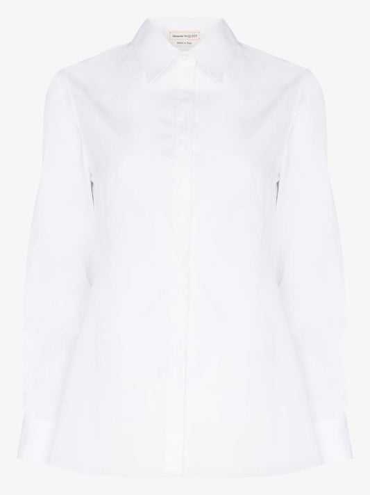 Corseted Cotton Shirt