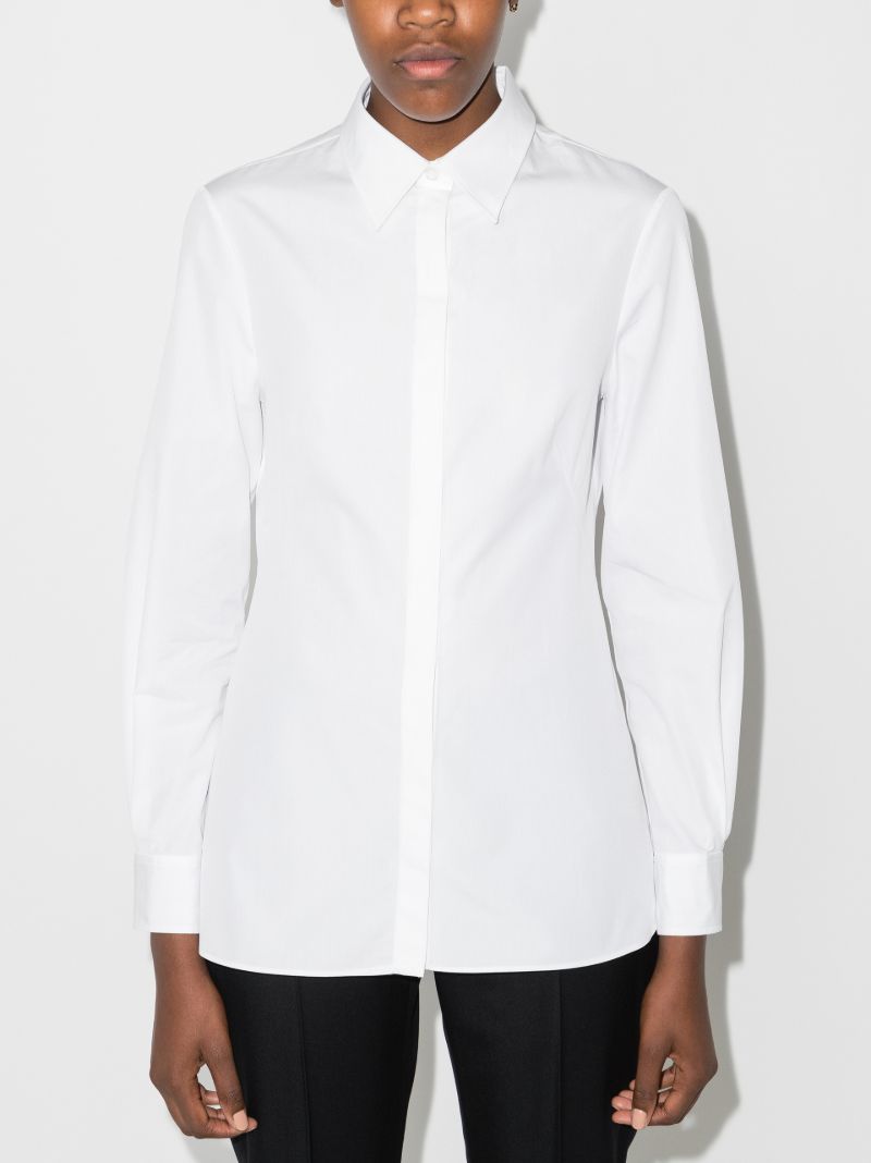 Corseted Cotton Shirt