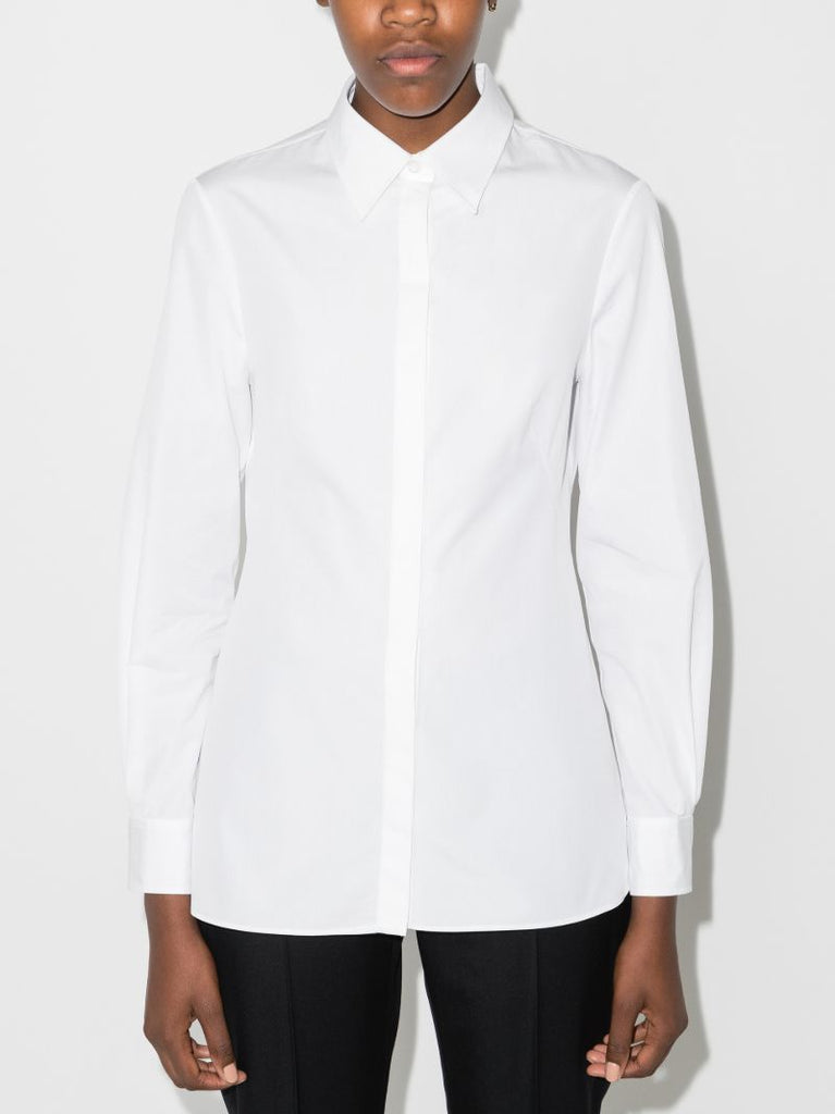 Corseted Cotton Shirt