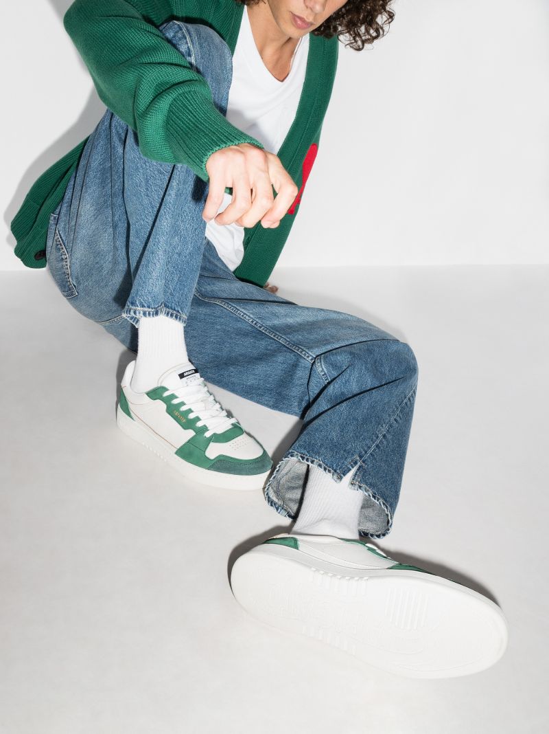White Ace Lo Leather Sneakers