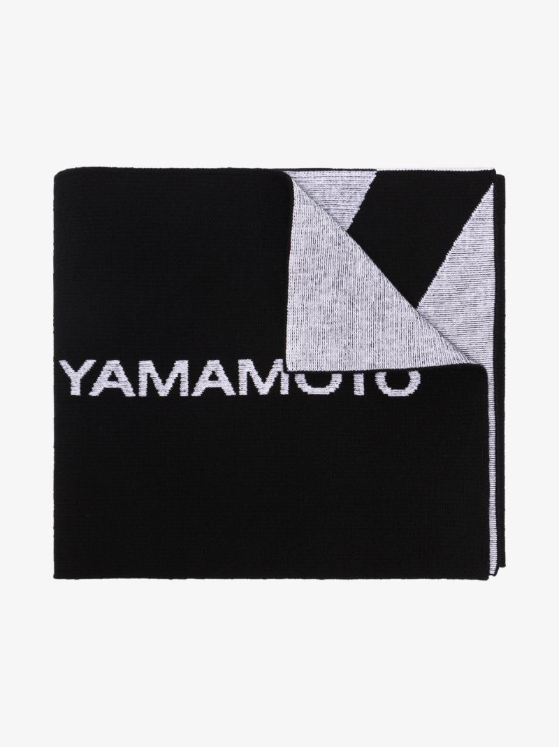 Black Logo Scarf
