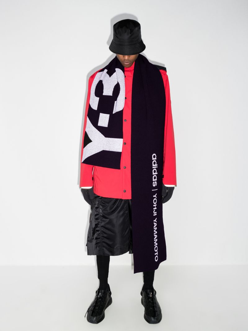 Black Logo Scarf