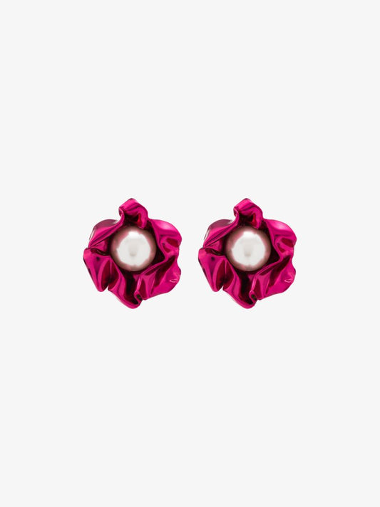 Pink Titania Pearl Earrings