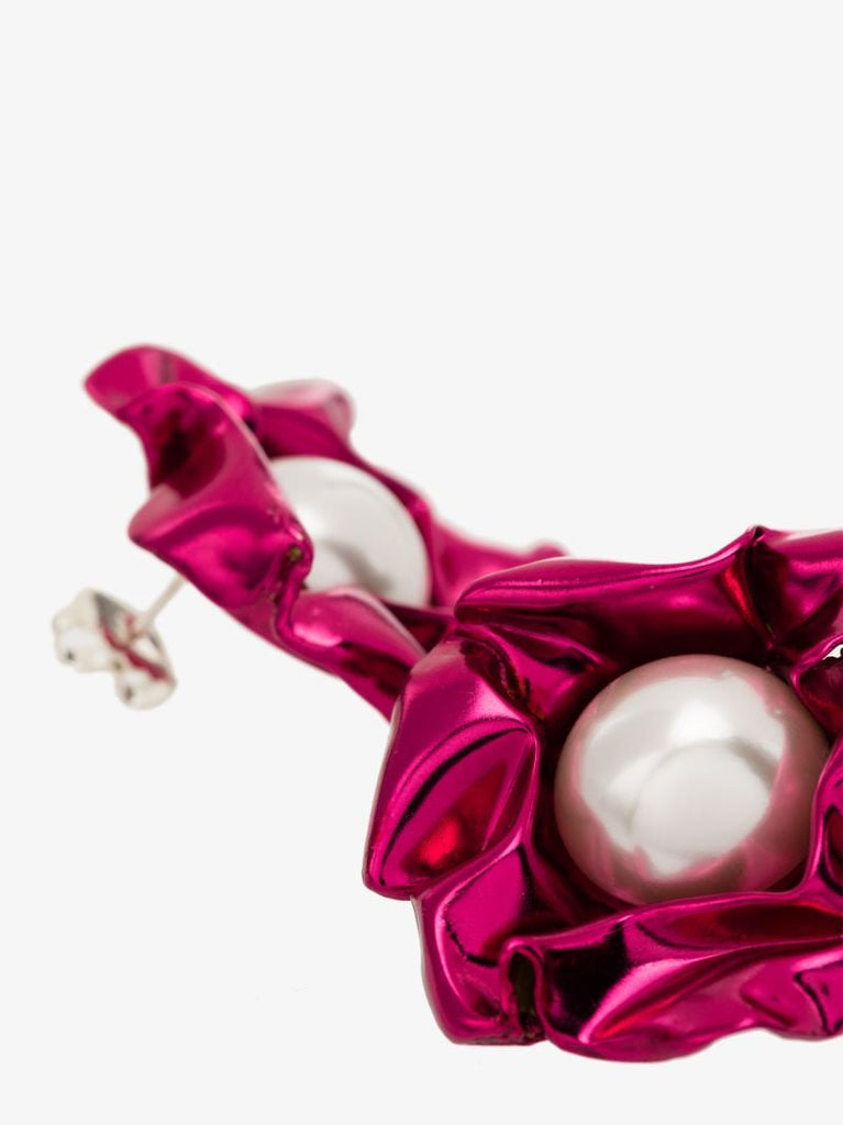 Pink Titania Pearl Earrings