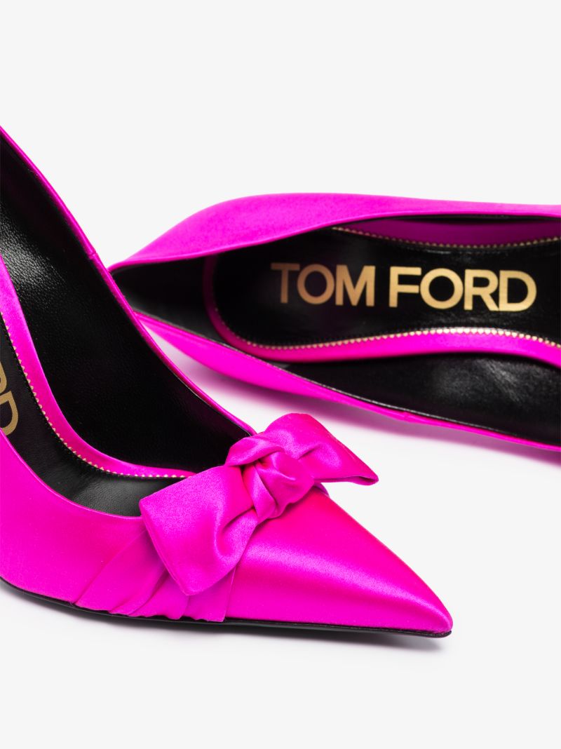Pink Bow 105 Pumps