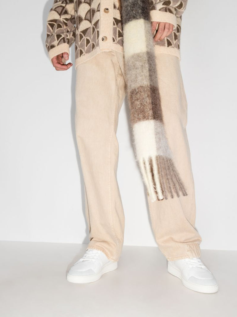 White Ace Lo Leather Sneakers
