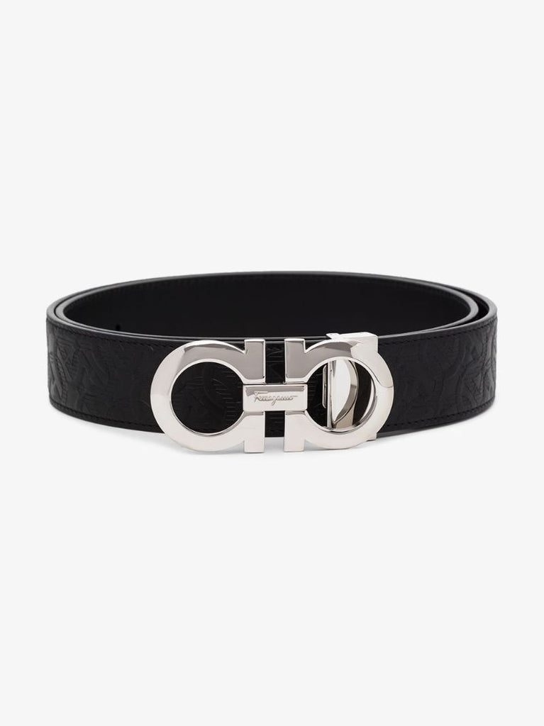 Gancini Reversible Embossed Belt