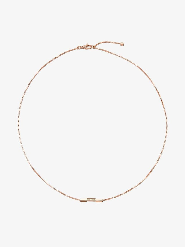 18k Rose Gold Link to Love Necklace