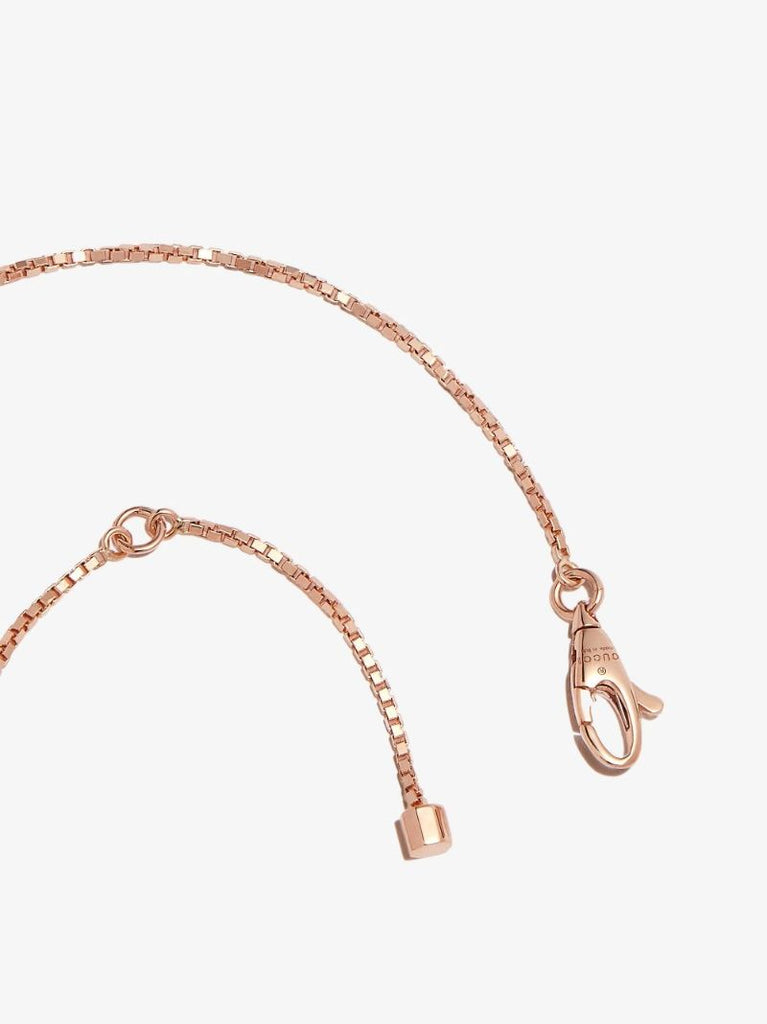 18k Rose Gold Link to Love Necklace