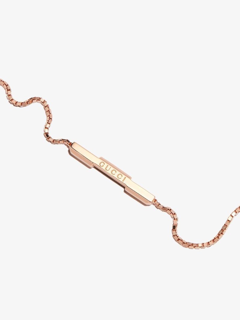 18k Rose Gold Link to Love Necklace