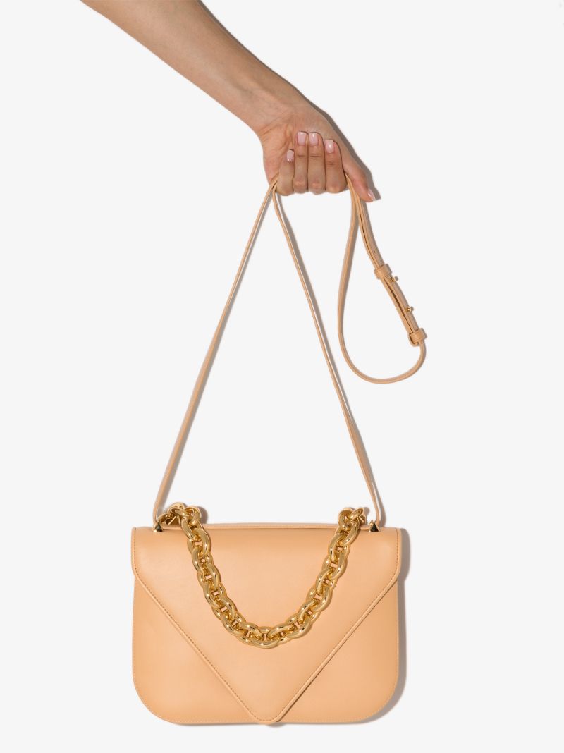 Neutral Mount Medium Leather Shoulder Bag
