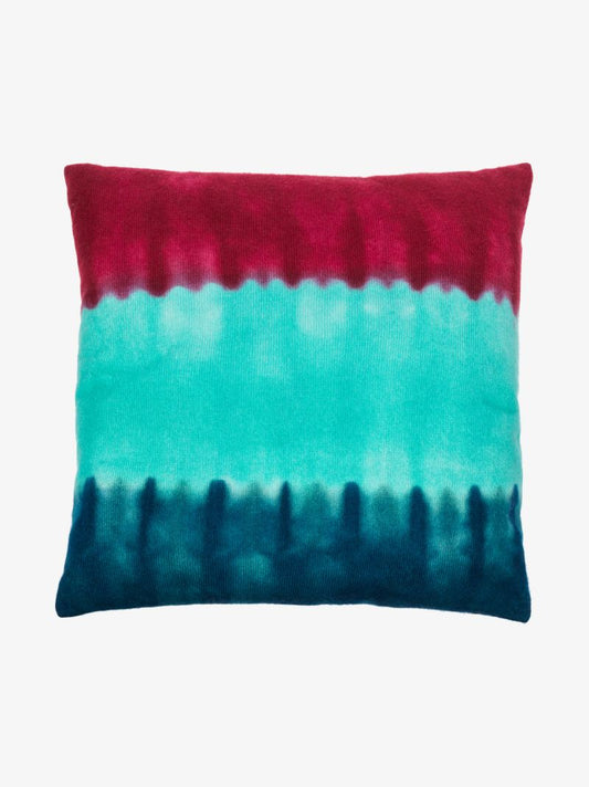 Multicoloured Gradient Heavy Cashmere Cushion
