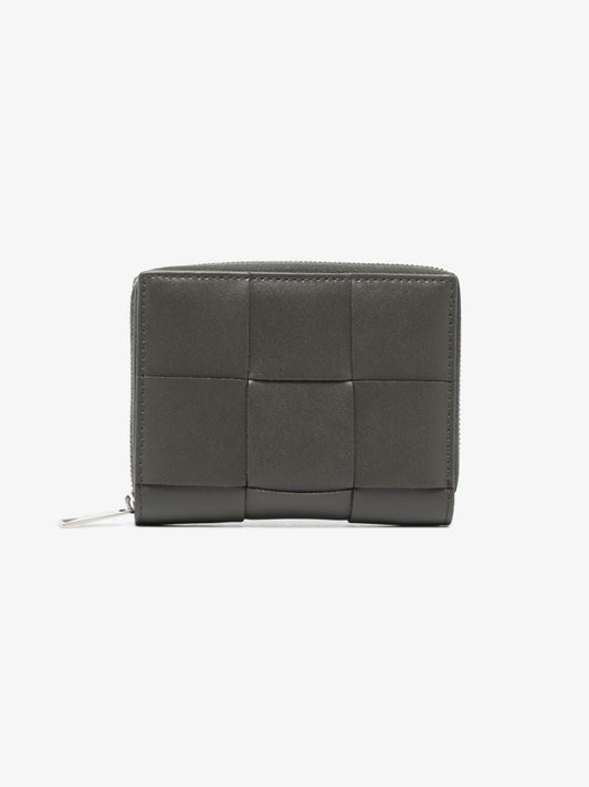 Grey Leather Wallet