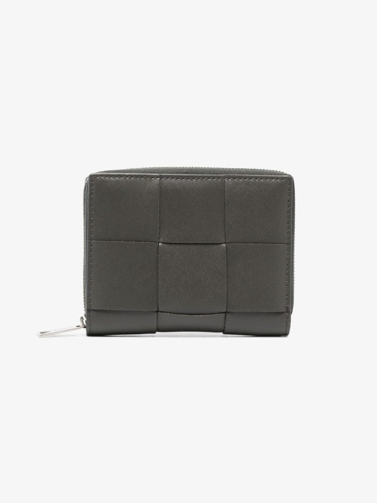 Grey Leather Wallet