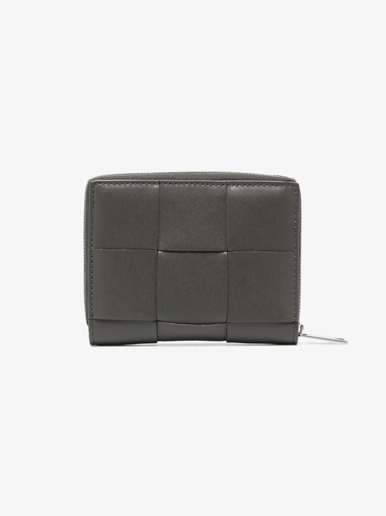 Grey Leather Wallet