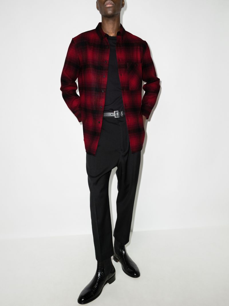 Checked Flannel Shirt