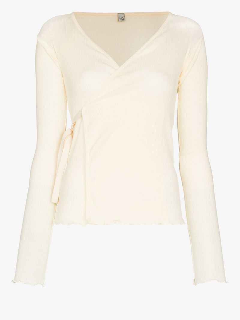 Omit Organic Cotton Wrap Top