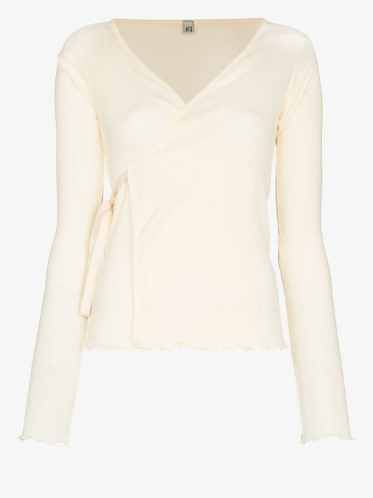 Omit Organic Cotton Wrap Top