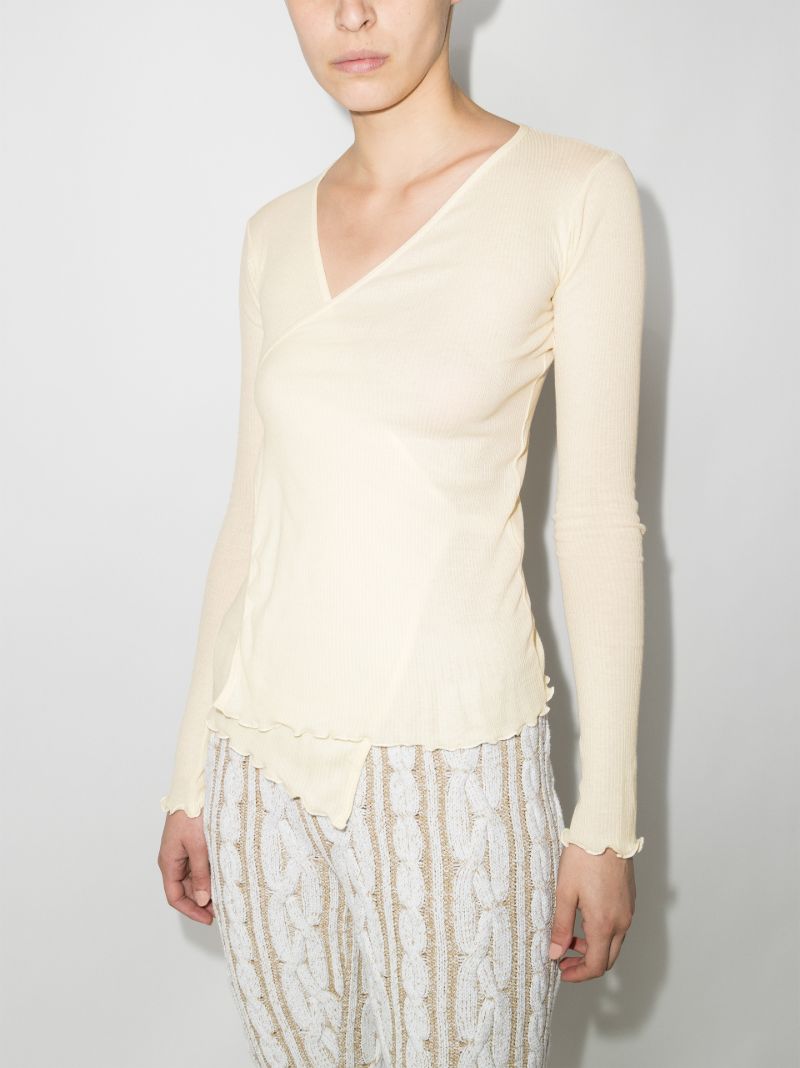 Omit Organic Cotton Wrap Top