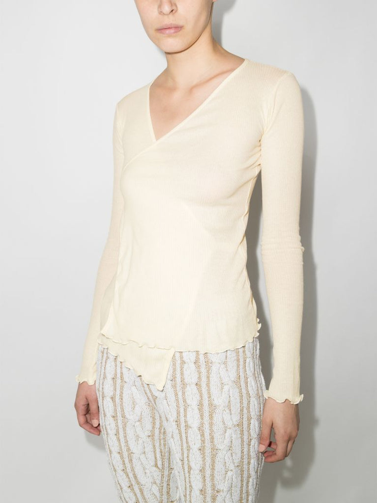 Omit Organic Cotton Wrap Top
