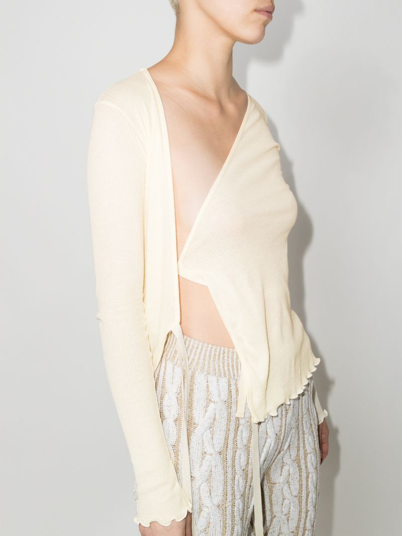 Omit Organic Cotton Wrap Top