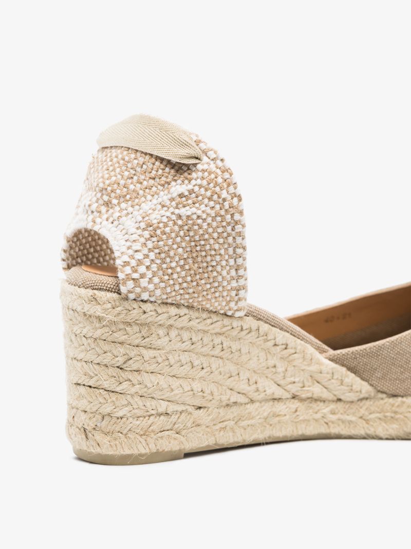 Neutral Carina 60 Wedge Espadrilles