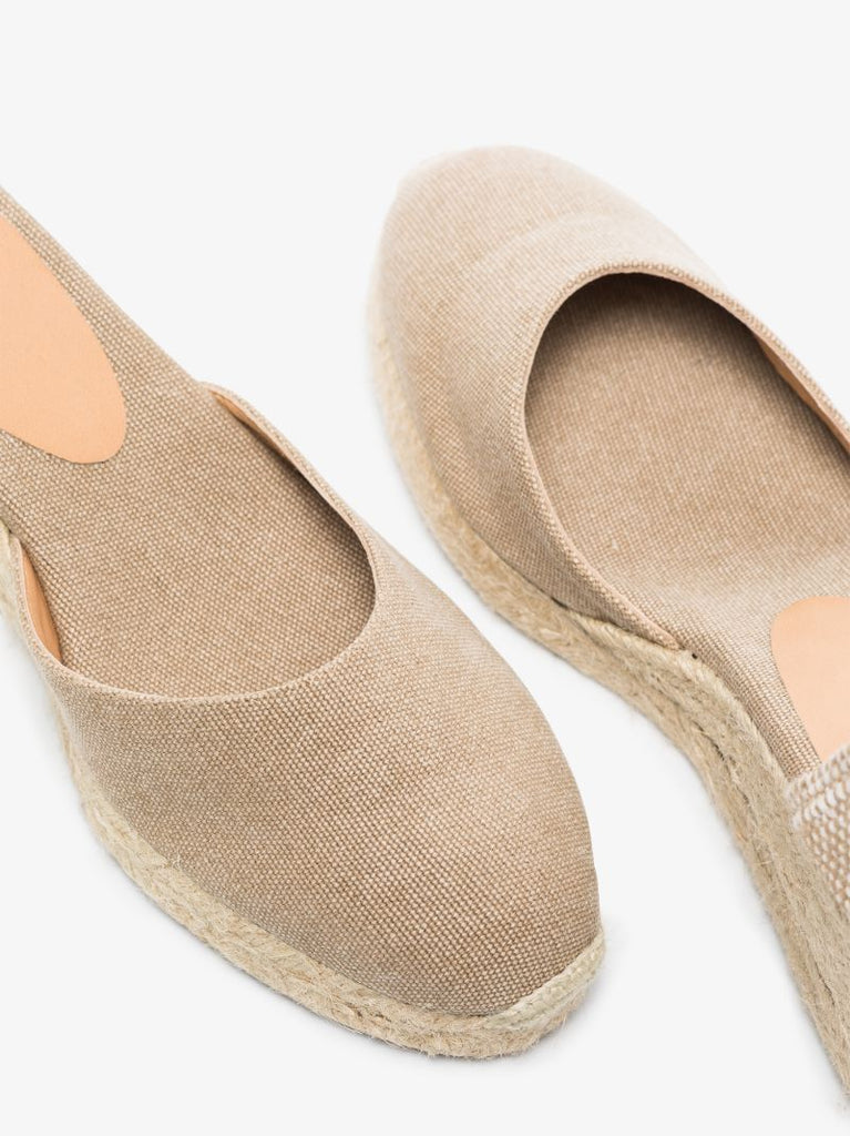Neutral Carina 60 Wedge Espadrilles
