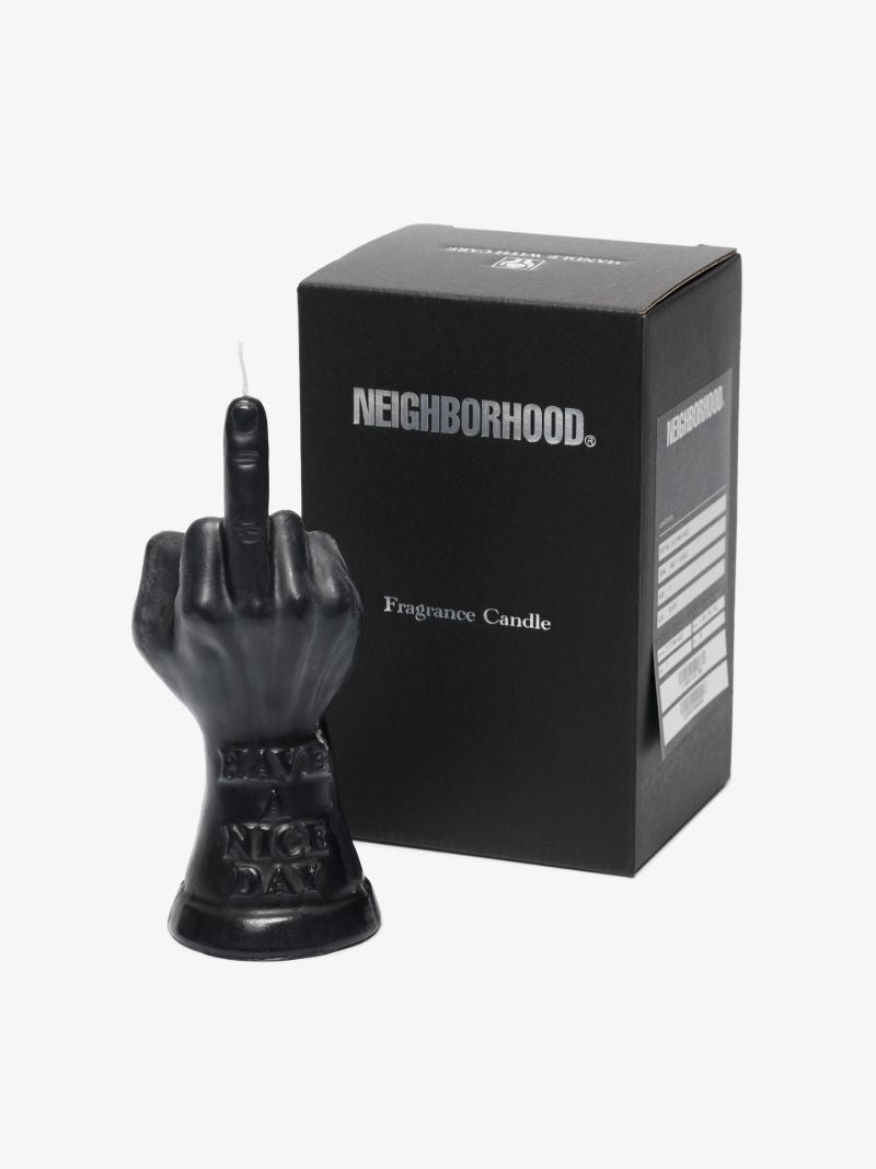 Black Middle Finger Candle