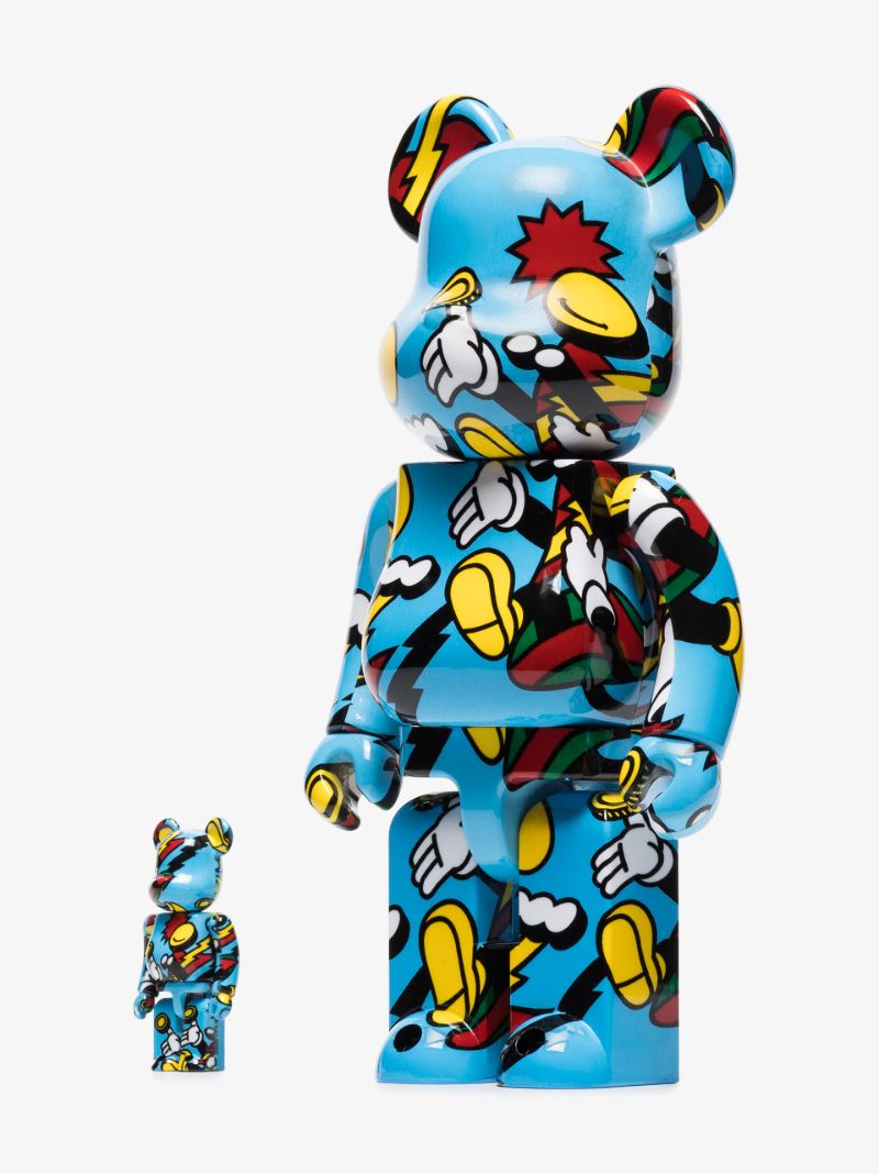 Blue Be@rbrick Grafflex Toy Set