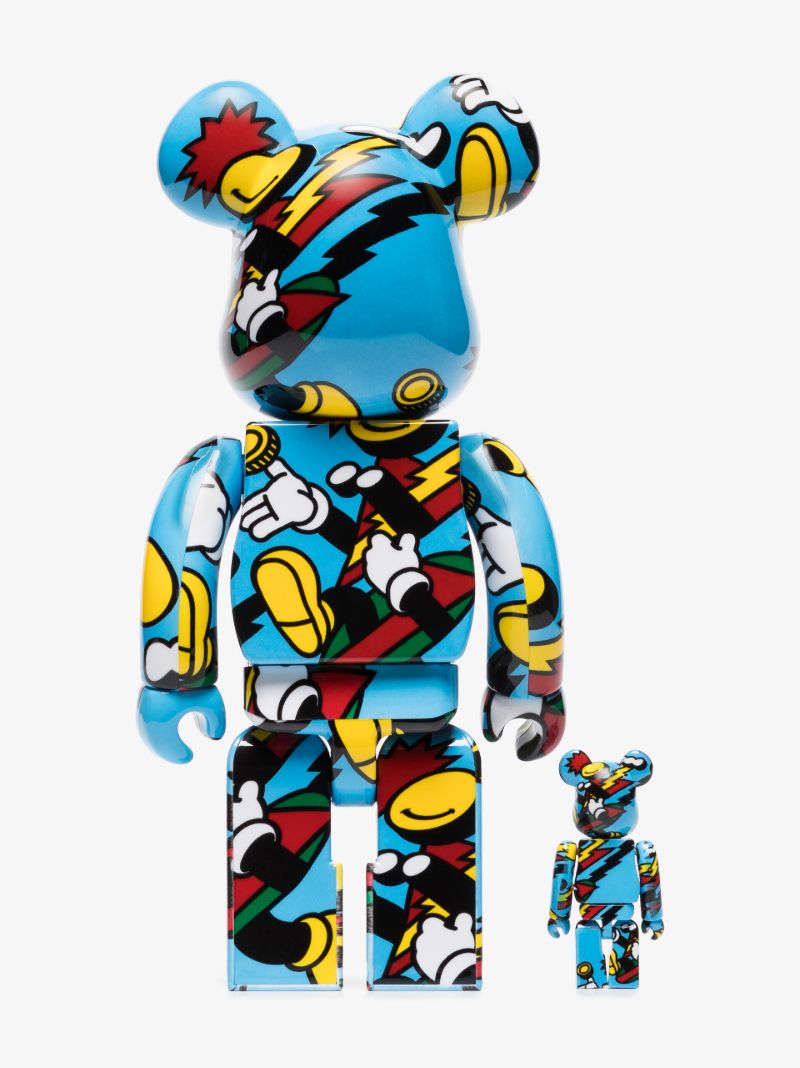 Blue Be@rbrick Grafflex Toy Set
